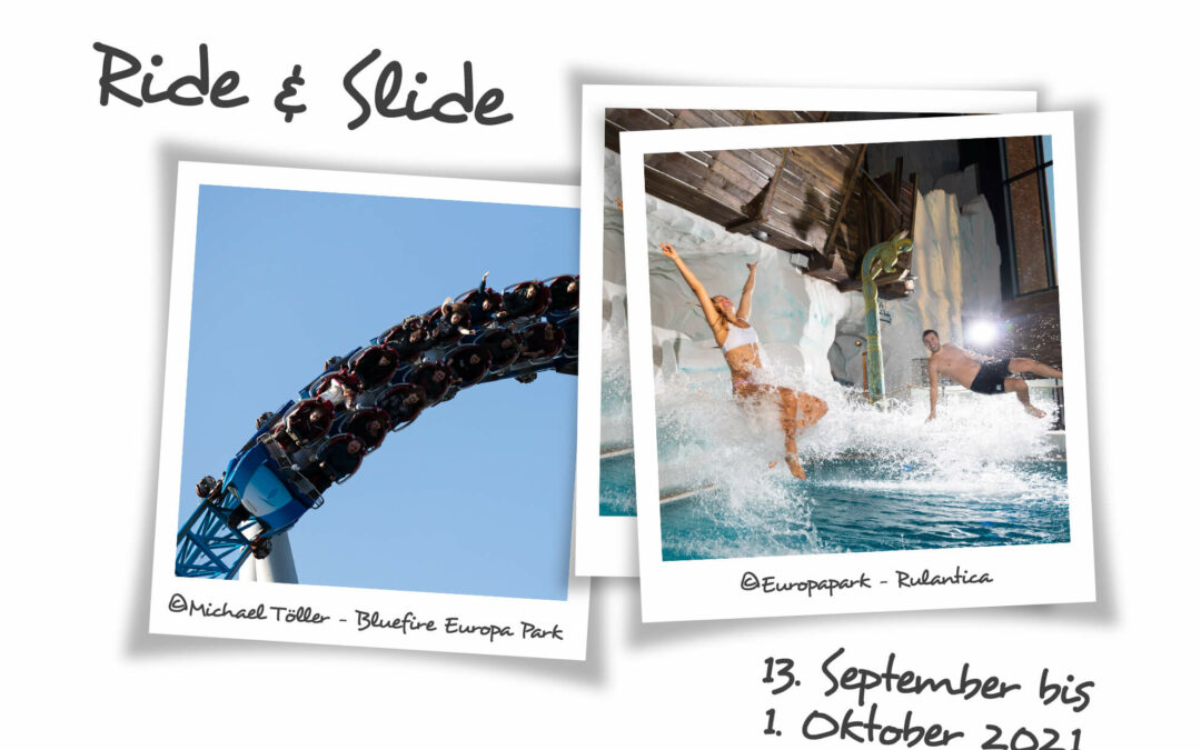 2 Parks – 1 Ticket | „Ride & Slide“ macht es möglich!